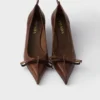 Antiqued Leather Pumps