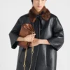 Bonded Leather Coat