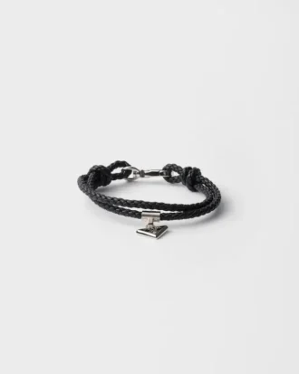 Braided Nappa Leather Bracelet