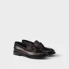 Brushed Leather Loafers