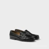 Brushed Leather Loafers