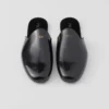 Brushed Leather Slippers