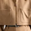 Camel-Hair Blouson Jacket