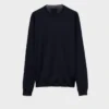 Cashmere and Silk Crew-Neck Sweater
