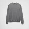 Cashmere and Silk Crew-Neck Sweater