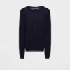 Cashmere and Silk Crew-Neck Sweater