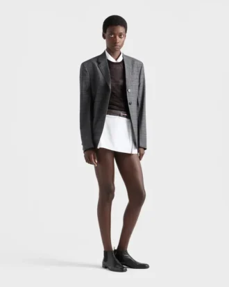 Cashmere and Silk Crew-Neck Sweater