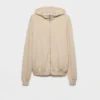 Cashmere Hoodie Cardigan
