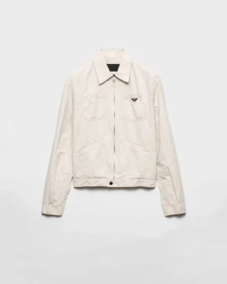 Chambray Blouson Jacket