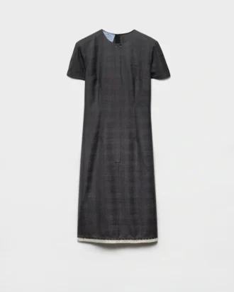 checked wool dress 1 330x413 - Checked Wool Dress