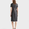 Checked Wool Dress