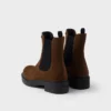 Chocolate Suede Chelsea Boots