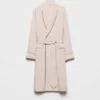 Cotton Blend Robe Coat