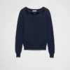Cotton Boat Neck Sweater