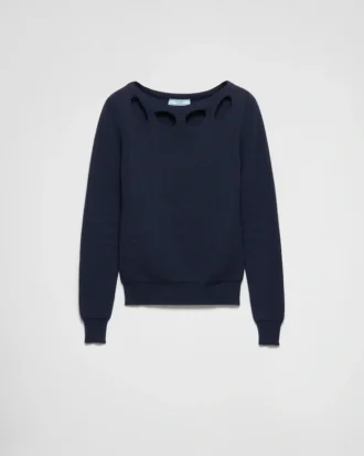 Cotton Boat Neck Sweater