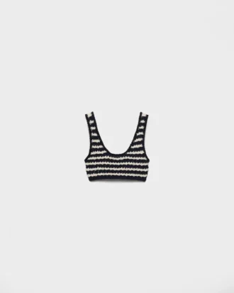 Cotton Crochet Crop Top