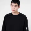 Cotton Fleece and Re-Nylon Sweatshirt