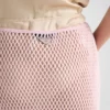 Cotton Mesh Skirt