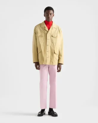 Cotton Mock Turtleneck Sweater