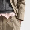Cotton Pants with Key Ring