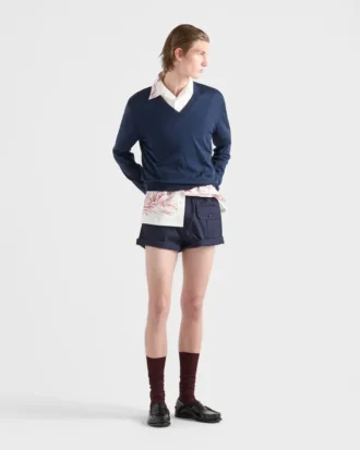 Cotton Poplin Bermudas