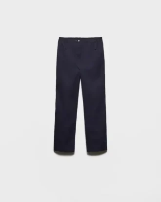 Cotton Poplin Pants