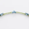 Couleur Vivante Necklace – White Gold with Aquamarine and Peridot