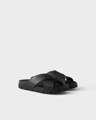 Crisscross Rubber Slides