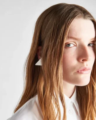 Crystal Logo Jewels Right Earring