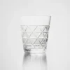 Crystal Water Glass – Triangles