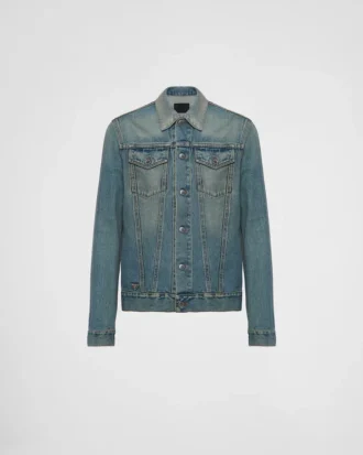 Denim Blouson Jacket