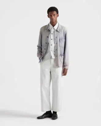 Denim Blouson Jacket