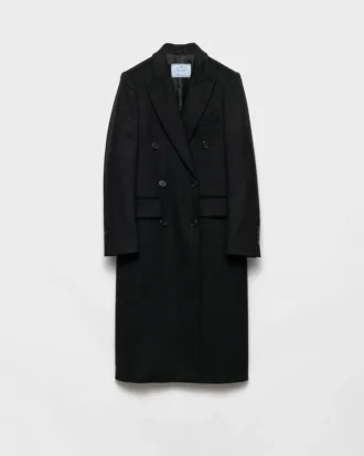 Double-Breasted Cashmere Coat