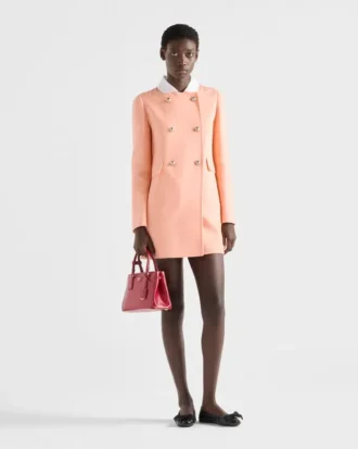 Double-Breasted Lightweight Cashmere Peacoat