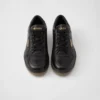Downtown Nappa Leather Sneakers