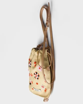 Embroidered Canvas Smartphone Case