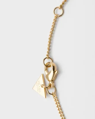 Enameled Metal Necklace