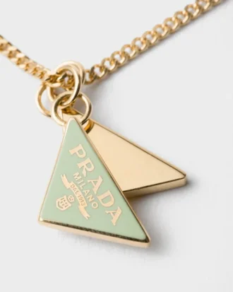 Enameled Metal Necklace