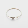 Eternal Gold Bangle Bracelet in Yellow Gold with Diamond