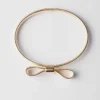 Eternal Gold Bow Bangle Bracelet – Yellow Gold