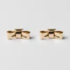 Eternal Gold Bow Earrings – Yellow Gold