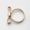 Eternal Gold Bow Ring – Yellow Gold with Laboratory-Grown Diamond