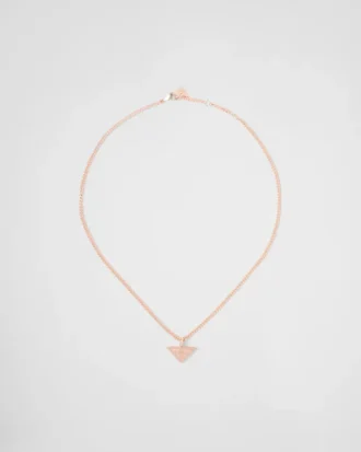 Eternal Gold Pendant Necklace in Rose Gold