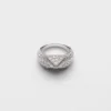 Eternal Gold Ring in White Gold and Diamonds