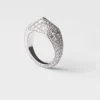 Eternal Gold Ring in White Gold and Diamonds
