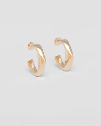 Eternal Gold Small Earrings in Yellow Gold