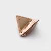 Eternal Gold Small Triangle Brooch in Rose Gold