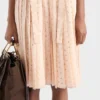 Eyelet Lace Shirt Dress
