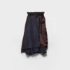 Faille Patchwork Skirt