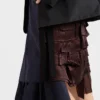 Faille Patchwork Skirt